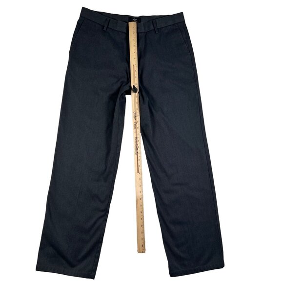 Dockers Pants Men's Flat Front Slash Pkt Straight Leg Signature Khaki Gray 34X32 - Picture 9 of 14